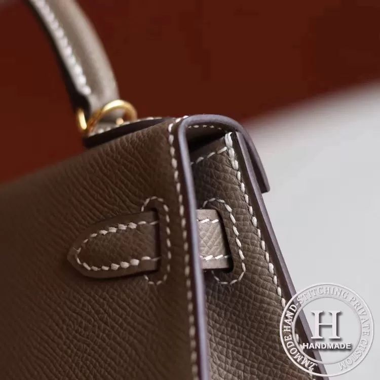 MINI KELLY II  18 etoupe Eepsom GHP