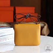 Mini Constance 18 Bag 9D Ambre Epsom GHW
