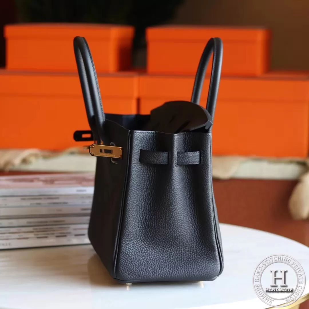 89 NOIR BLACK TOGO BIRKIN 30 GHW