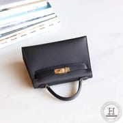 MINI KELLY II  89 Noir Eepsom