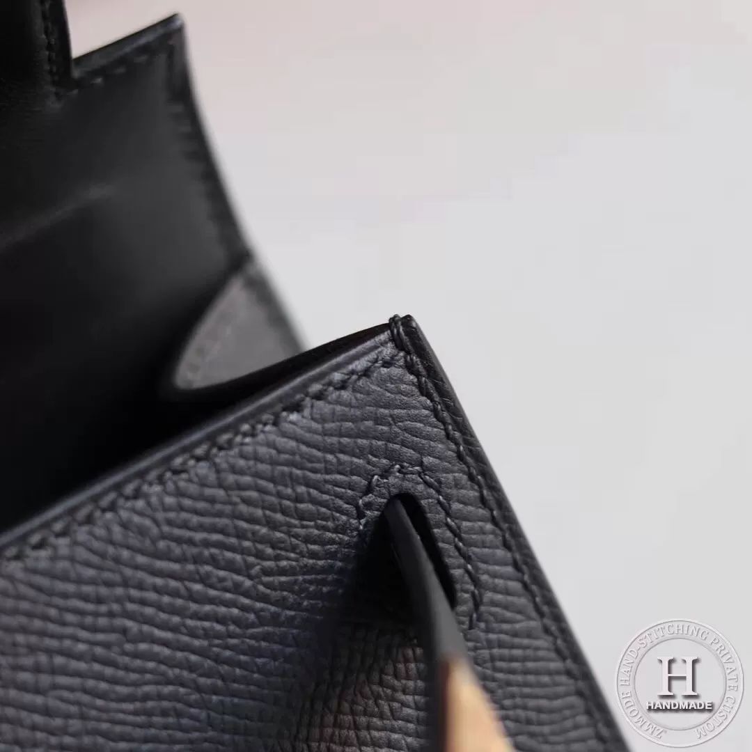 MINI KELLY II  89 Noir Eepsom