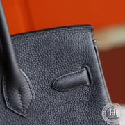 89 NOIR BLACK TOGO BIRKIN 30 GHW