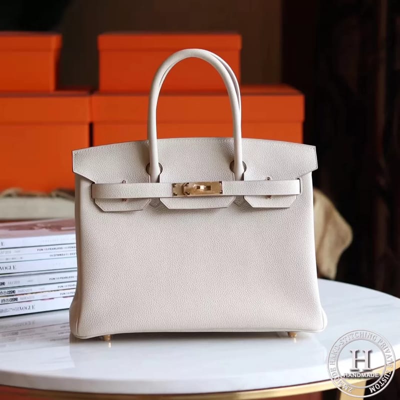 Birkin 30cm Togo C10 Craie