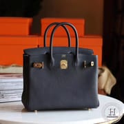 89 NOIR BLACK TOGO BIRKIN 30 GHW