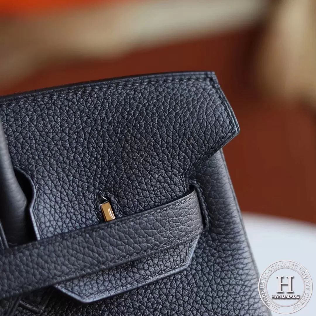 89 NOIR BLACK TOGO BIRKIN 30 GHW