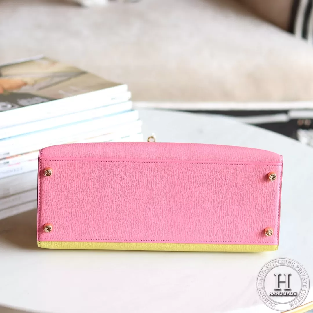 kelly 25 Epsom 8W Rose Azalea / 7T Blue Electrique-2172