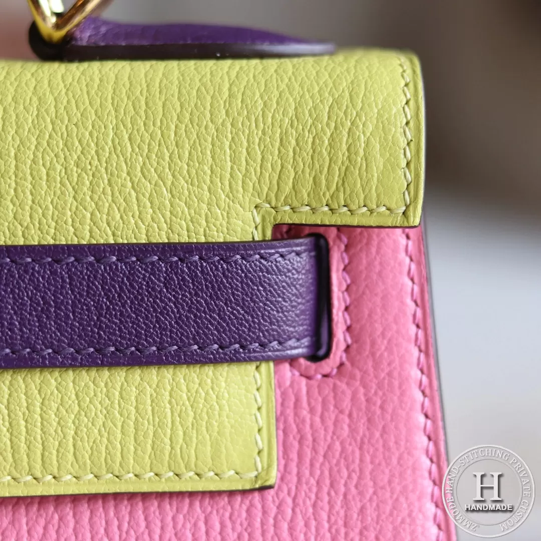 kelly 25 Epsom 8W Rose Azalea / 7T Blue Electrique-2172