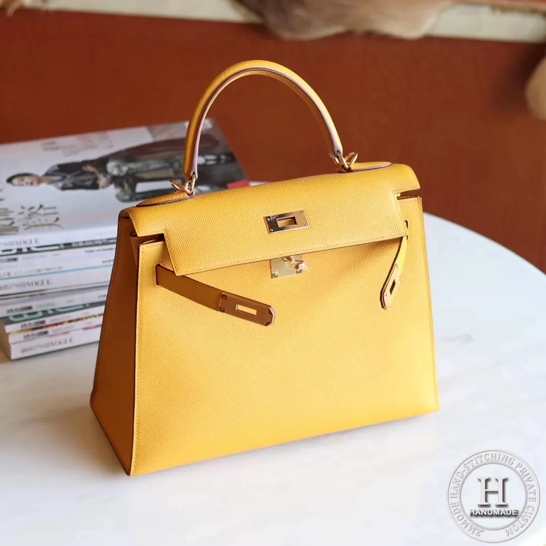 kelly 28 Epsom 9D Ambre GHW