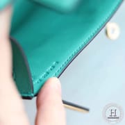 Mini Kelly Pochette 22 Swift U1 Vert Verone GHW