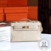 MINIKELLY Pochette 22 OSTRICH 3C