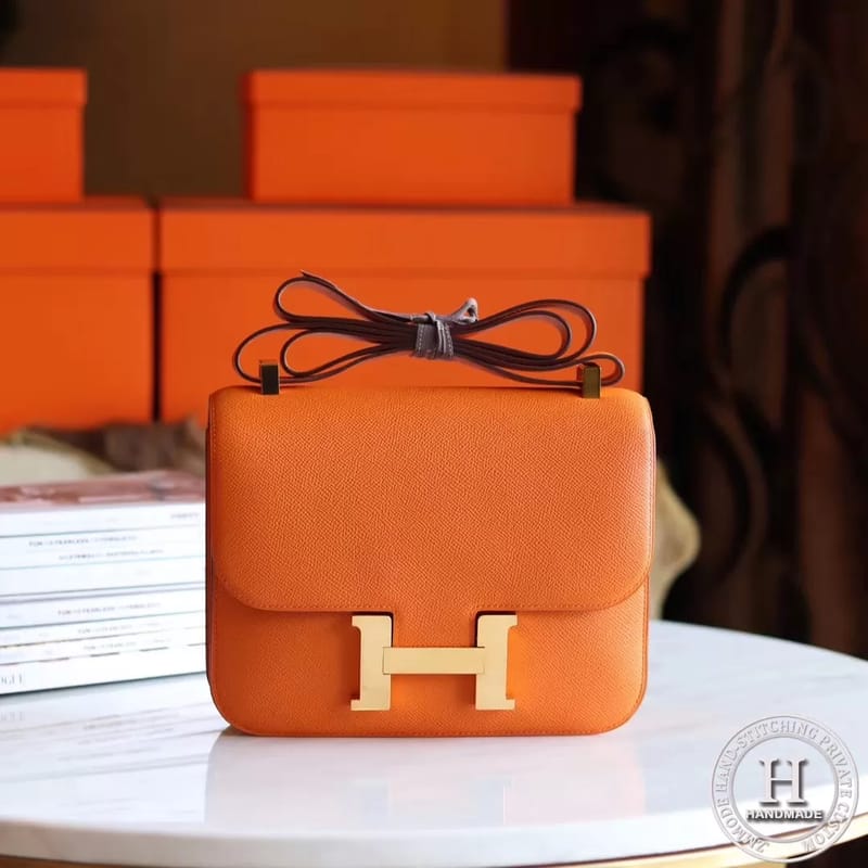 Constance 24cm Epsom I9 Apricot Ghw