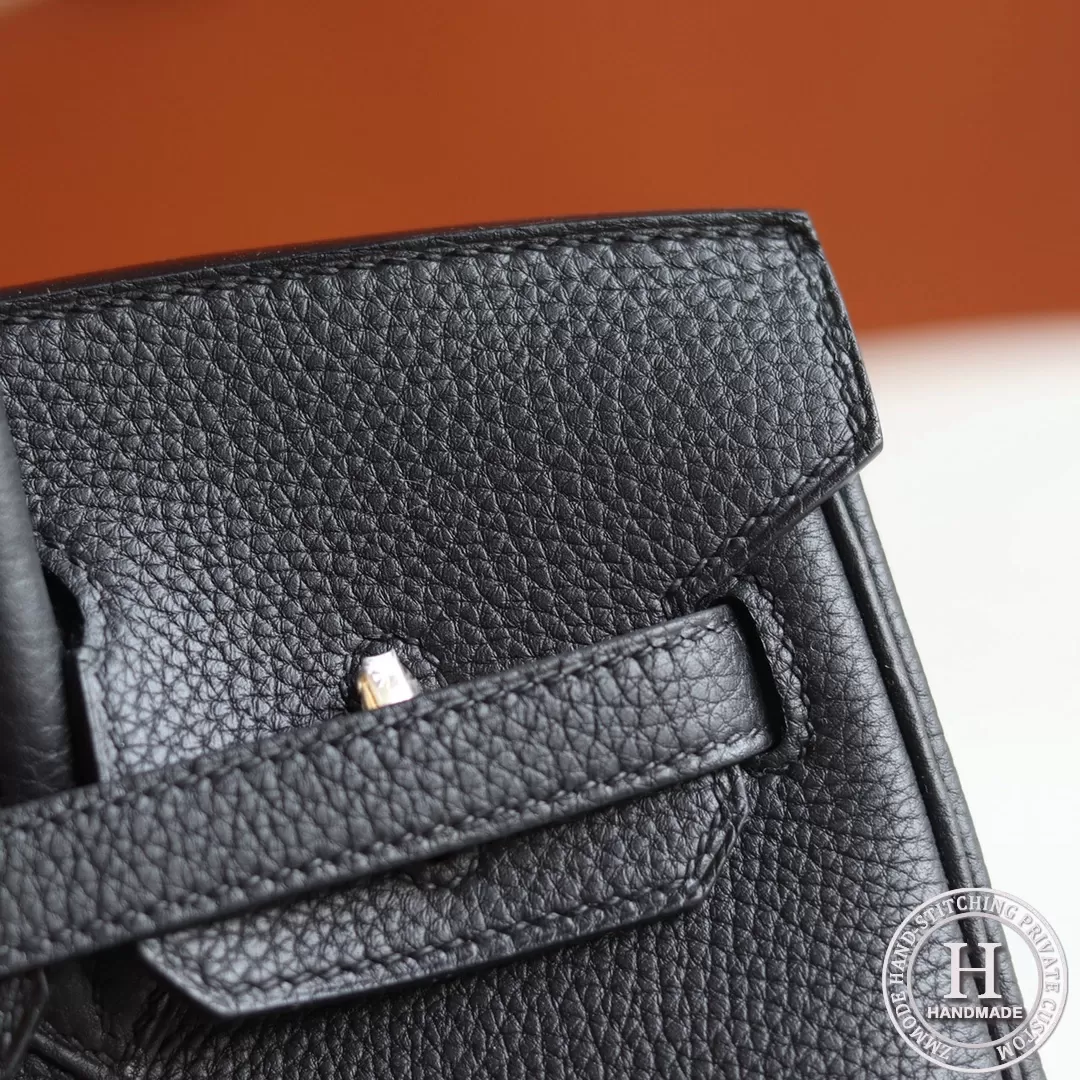 89 NOIR BLACK TOGO BIRKIN 25 GHW