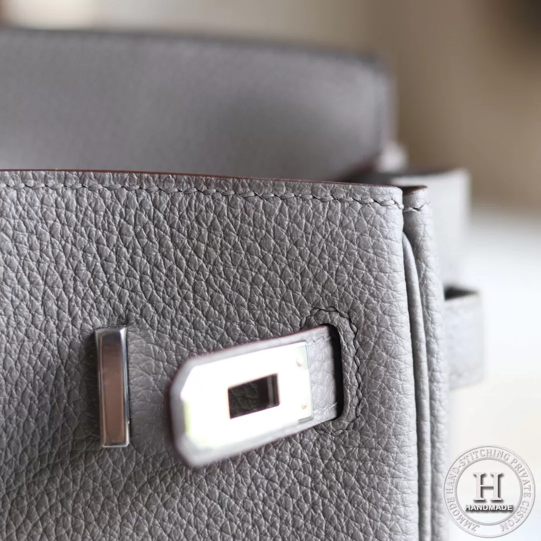Birkin 25 Togo 8F Etain PHW Birkin 25 Togo 8F Etain PHW