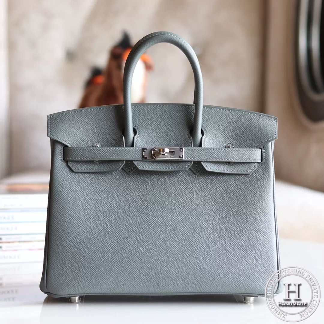 Birkin 25 EPSOM 63 Vert amande PHW Birkin 25 EPSOM 63 Vert amande PHW