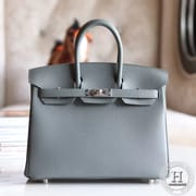 Birkin 25 EPSOM 63 Vert amande PHW