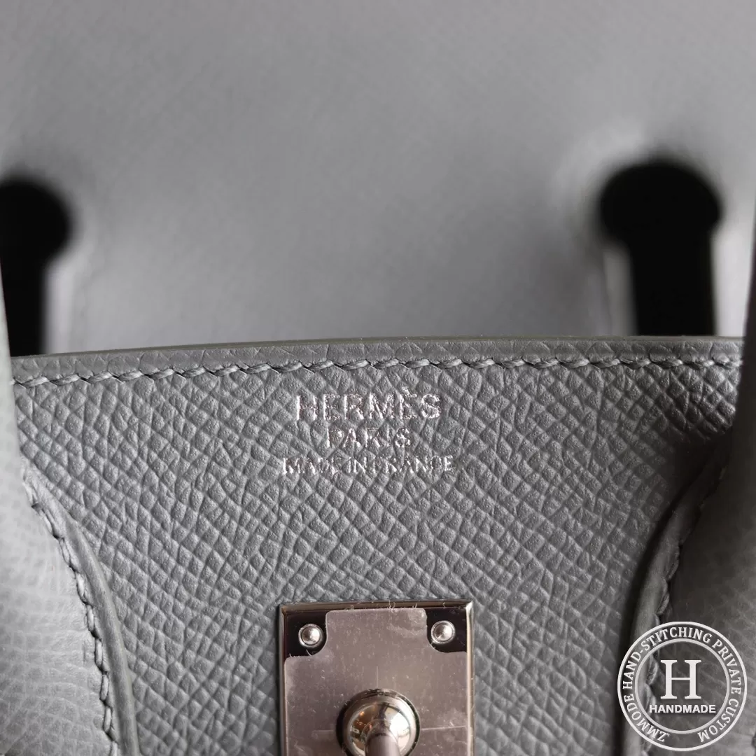 Birkin 25 EPSOM 63 Vert amande PHW Birkin 25 EPSOM 63 Vert amande PHW