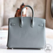 Birkin 25 EPSOM 63 Vert amande PHW