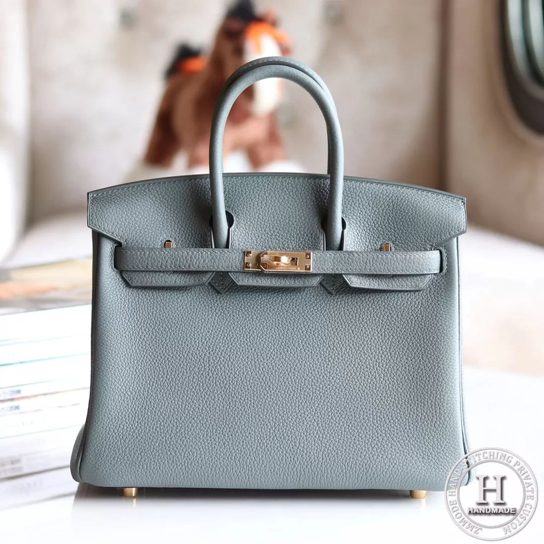 Birkin 25 TOGO 63 Vert amande PHW