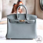 Birkin 25 TOGO 63 Vert amande PHW