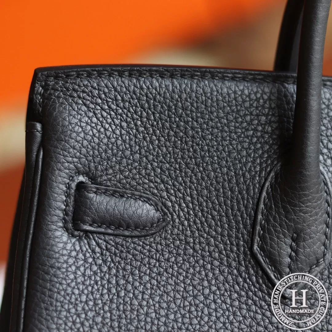 89 NOIR BLACK TOGO BIRKIN 25 GHW