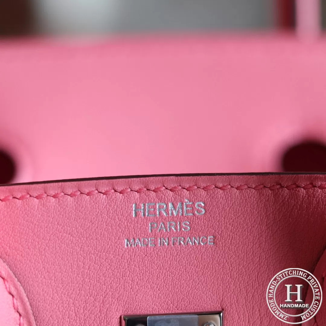 Birkin 25 Swift K4 Rose d’ete