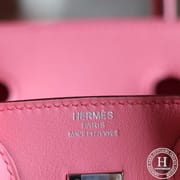 Birkin 25 Swift K4 Rose d’ete