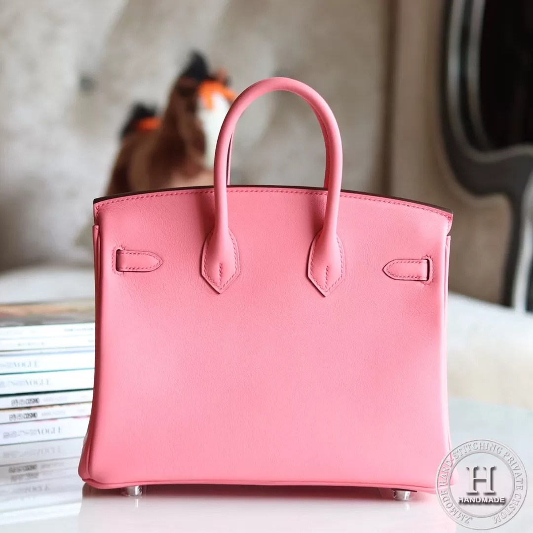 Birkin 25 Swift K4 Rose d’ete