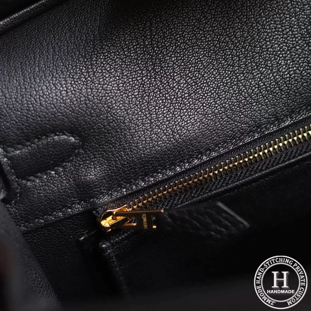 89 NOIR BLACK TOGO BIRKIN 25 GHW