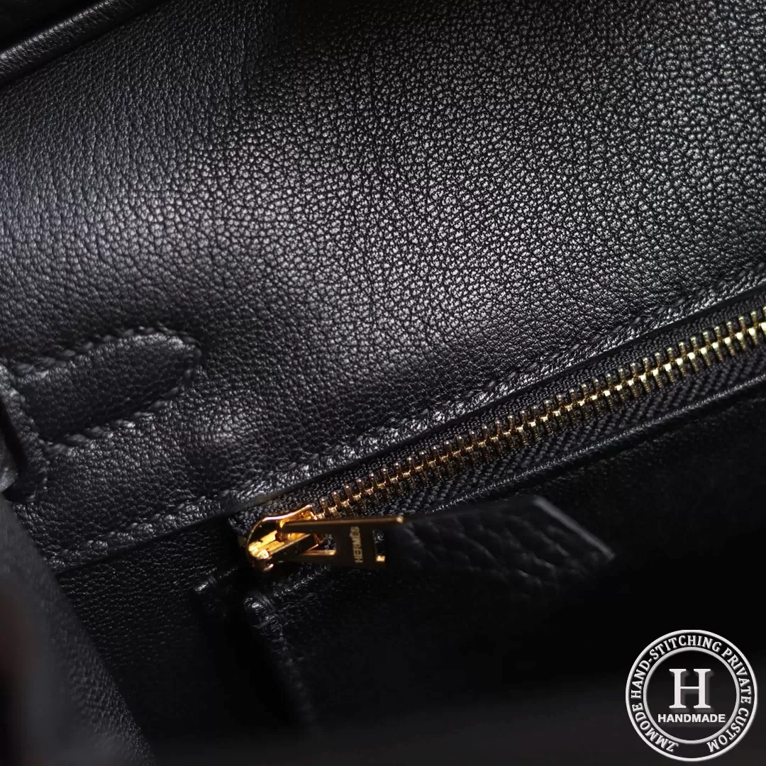 89 NOIR BLACK TOGO BIRKIN 25 GHW