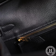 89 NOIR BLACK TOGO BIRKIN 25 GHW