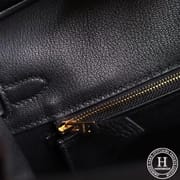 89 NOIR BLACK TOGO BIRKIN 25 GHW