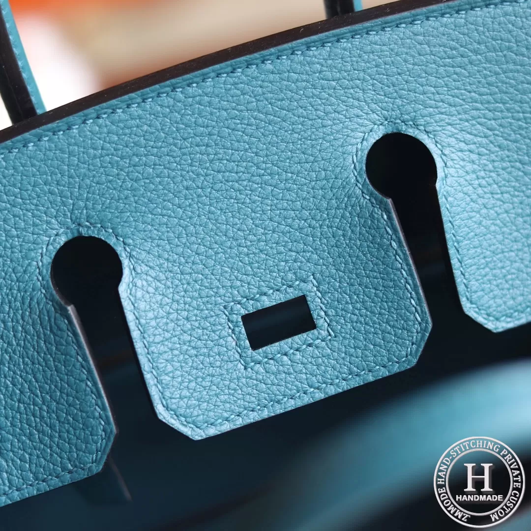 Birkin 25 TOGO W0 Vert bosphore GHW Birkin 25 TOGO W0 Vert bosphore GHW