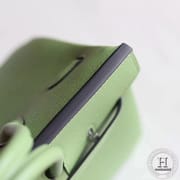 Birkin 25 epsom 3i  Vert Criquet PHW