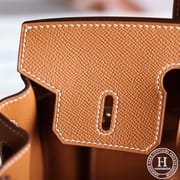 Birkin 25 epsom 3i  Vert Criquet GHW
