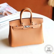 Birkin 25 epsom 3i  Vert Criquet GHW