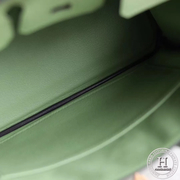 Birkin 25 epsom 3i  Vert Criquet GHW