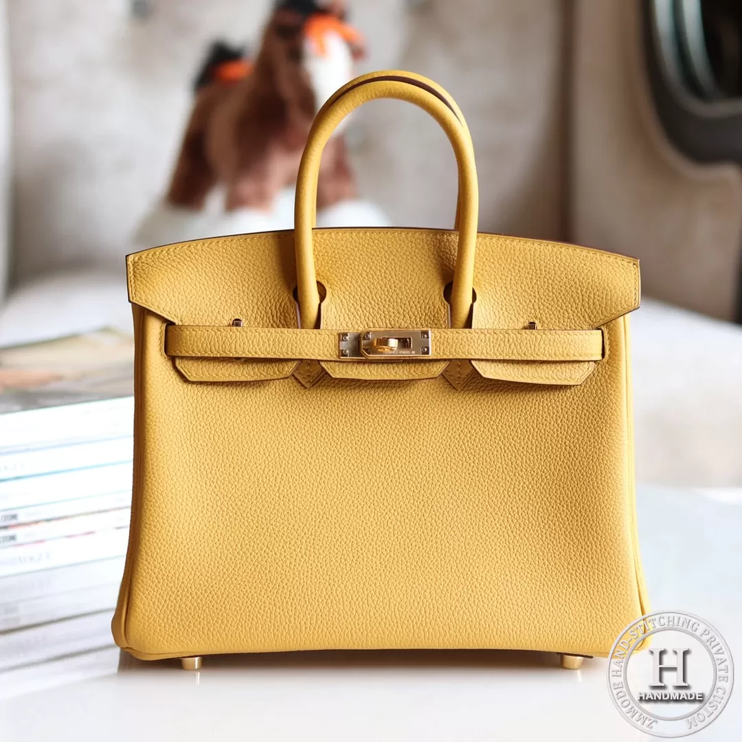 Birkin 25 TOGO 9D Ambre GHW Birkin 25 TOGO 9D Ambre GHW