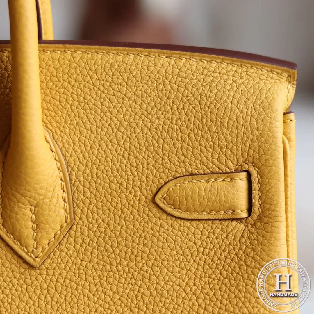 Birkin 25 TOGO  9D Ambre GHW