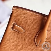 Birkin 25 epsom 3i  Vert Criquet GHW