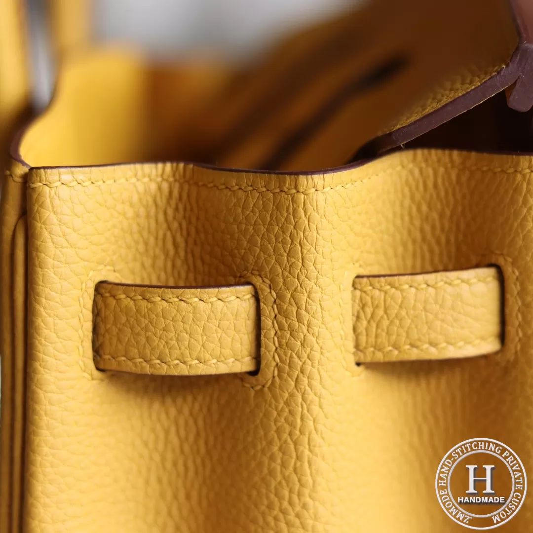 Birkin 25 TOGO  9D Ambre GHW