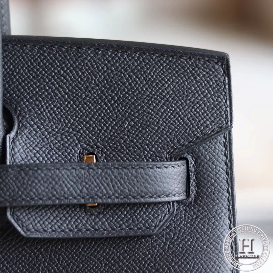 Birkin 25 epsom 89 Noir GHW