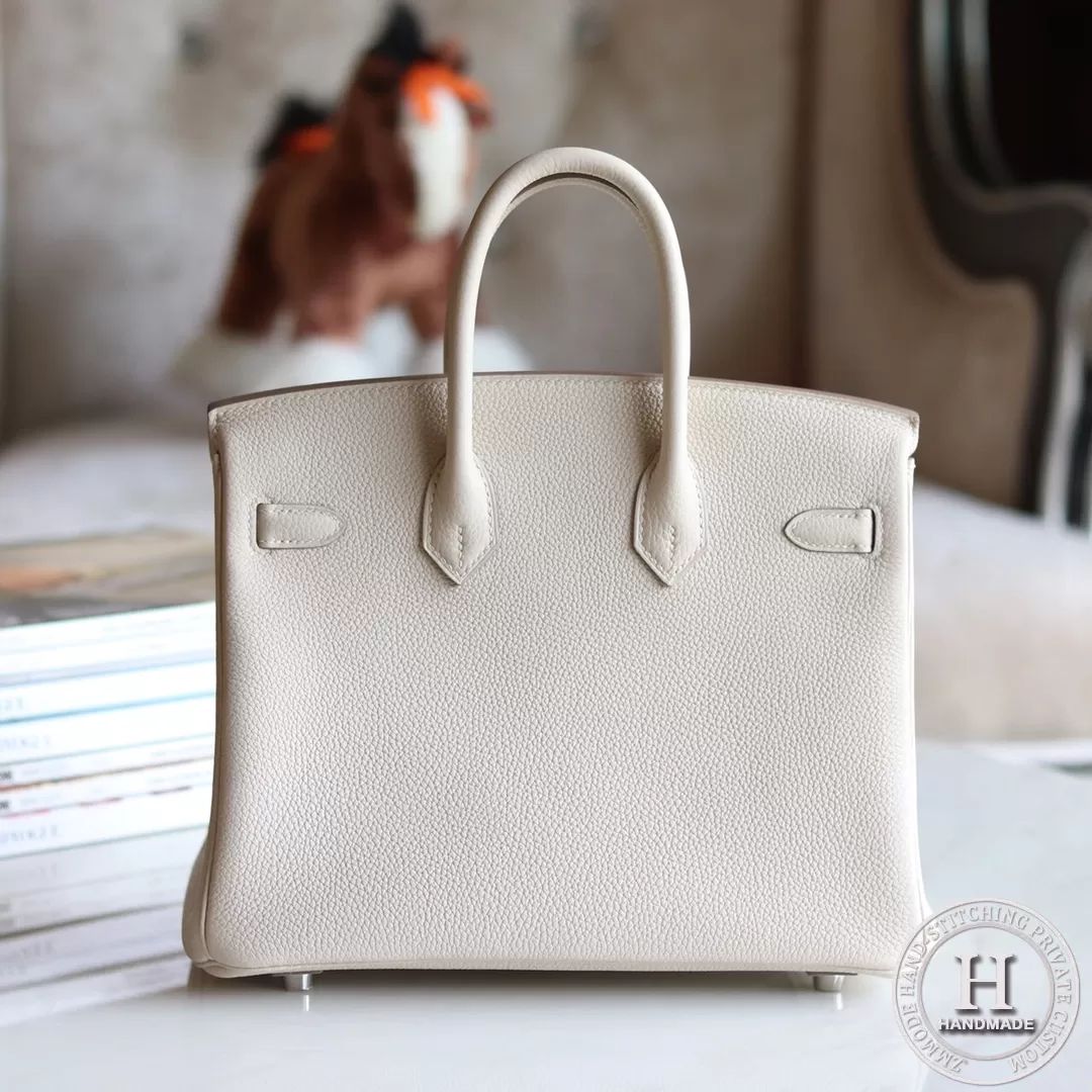 Birkin 25 TOGO C10 Craie