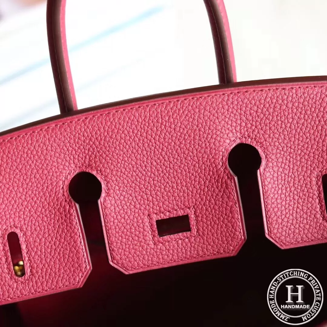 Birkin 25 Togo K1 Rouge Grenade GHW Birkin 25 Togo K1 Rouge Grenade GHW