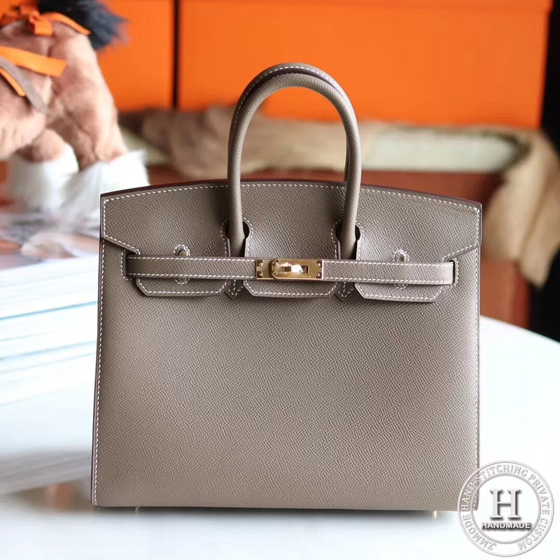 Birkin 25 Epsom 18 Etoupe GHW