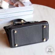 Birkin 25 Epsom 89 Noir GHW