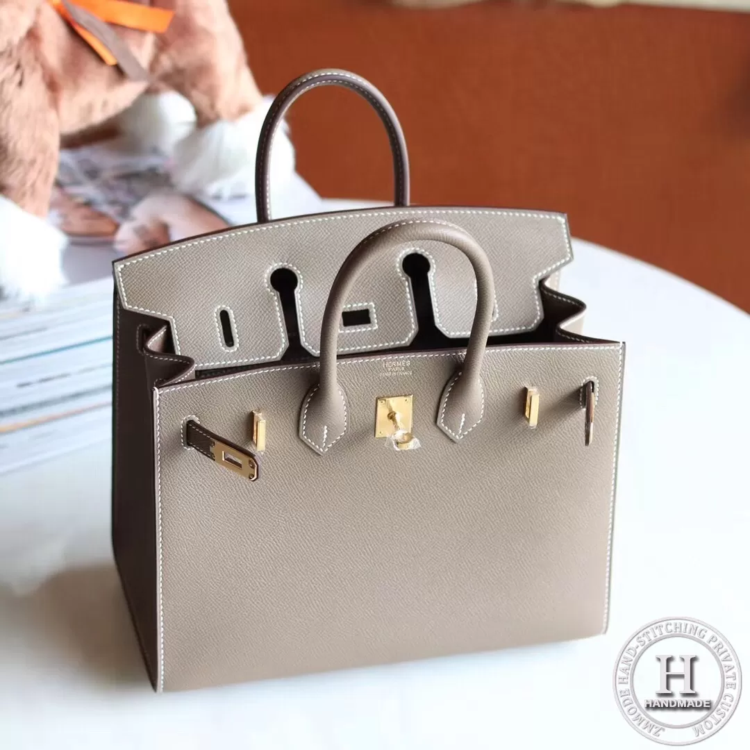 Birkin 25 Epsom 18 Etoupe GHW