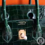 Birkin 25 67 vert fonce