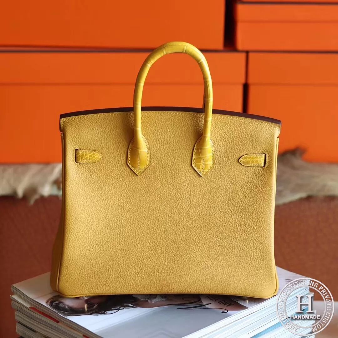 Birkin touch 25 togo 9D Ambre
