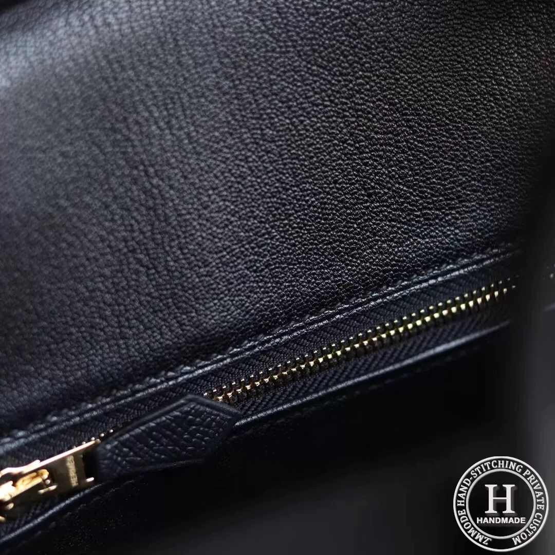 Birkin 25 Epsom 89 Noir GHW
