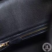 Birkin 25 Epsom 89 Noir GHW